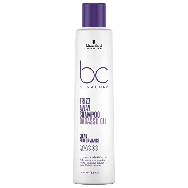 SCHWARZKOPF BC Frizz Away Shampoo 250ml - šampón pre nepoddajné a krepovaté vlasy