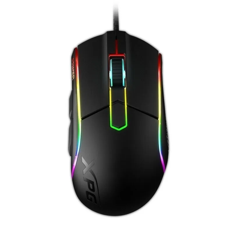 Adata XPG PRIMER/Herní/Optická/Pro praváky/6 000 DPI/Drátová USB/Černá PRIMER-BKCWW