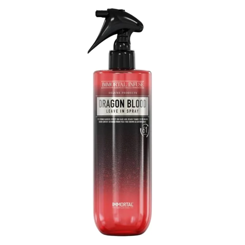 Bezoplachový sprej na vlasy IMMORTAL Infuse Dragon blood Leave in spray 500 ml