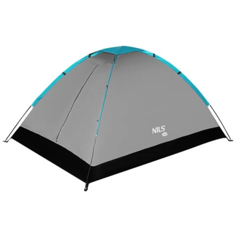 Turistický stan NILS Camp NC3021 šedý