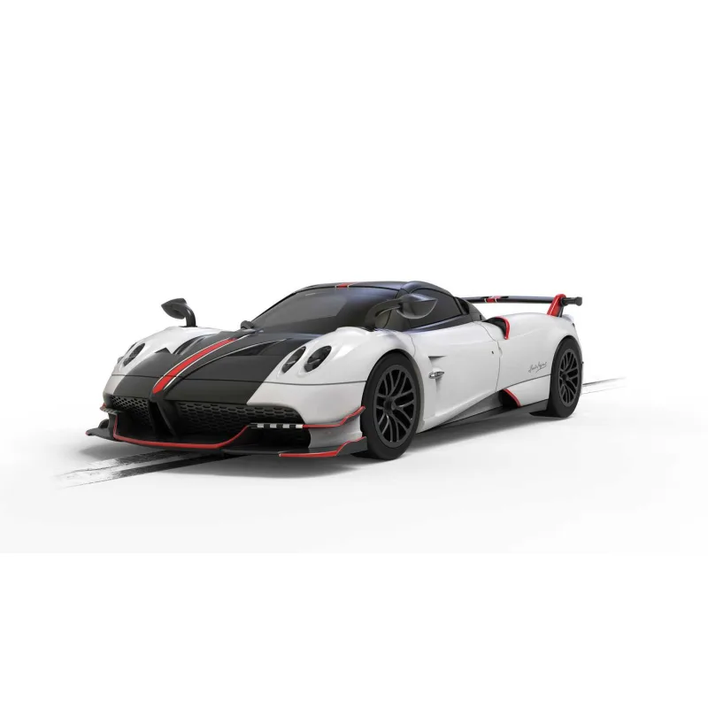 Scalextric Autíčko Super Resistant SCALEXTRIC C4399 - Pagan Huayra BC Roadster - Metallic Pearl White (1:32)