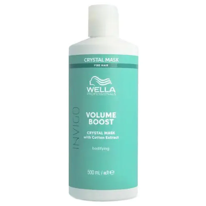 WELLA Invigo Volume Boost Crystal Mask 500ml - objemová maska na jemné vlasy