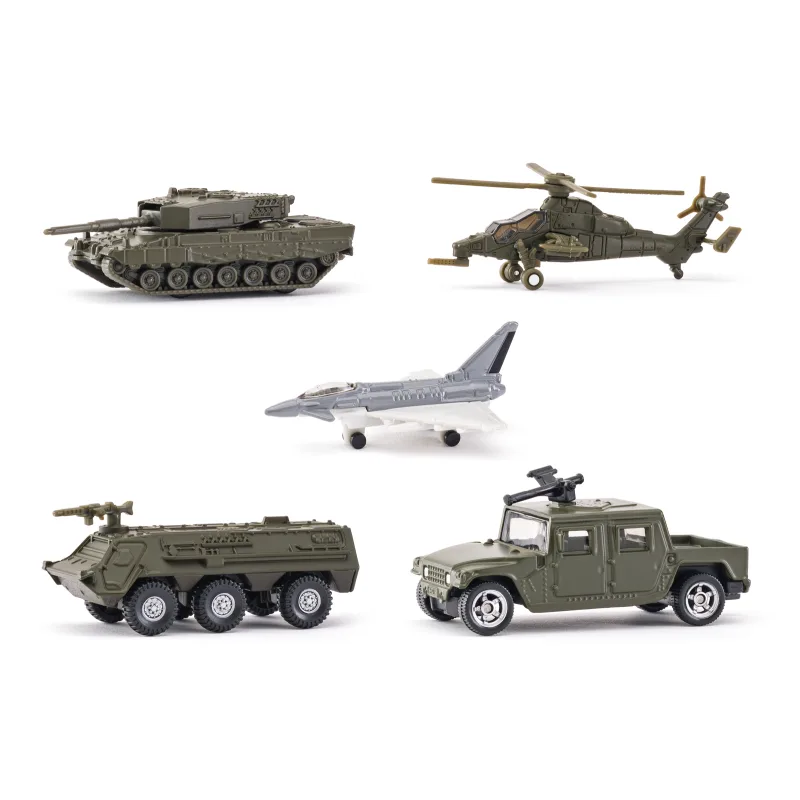 SIKU Military - Sada vojenských vozidiel, 5 ks
