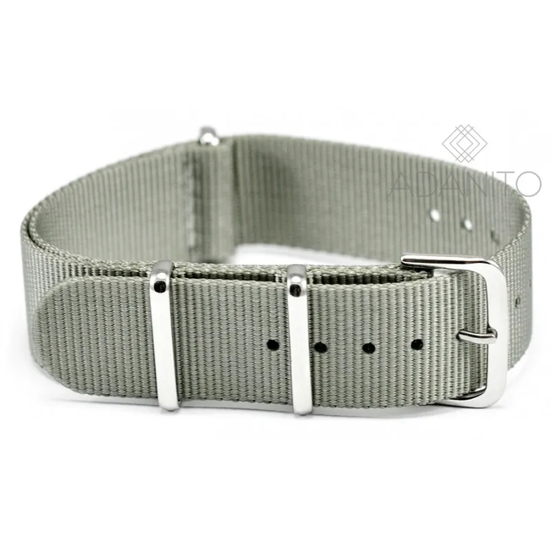 Nylonový Nato remienok na hodinky 111G.GREY.20
