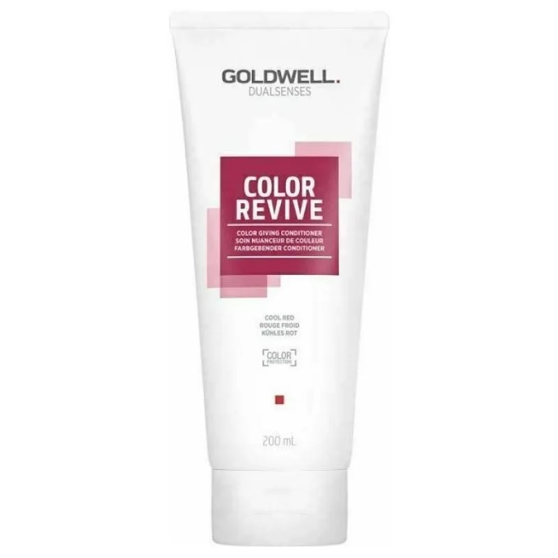 GOLDWELL Dualsenses Color Revive Conditioner 200ml - farebný kondicionér - Cool Red