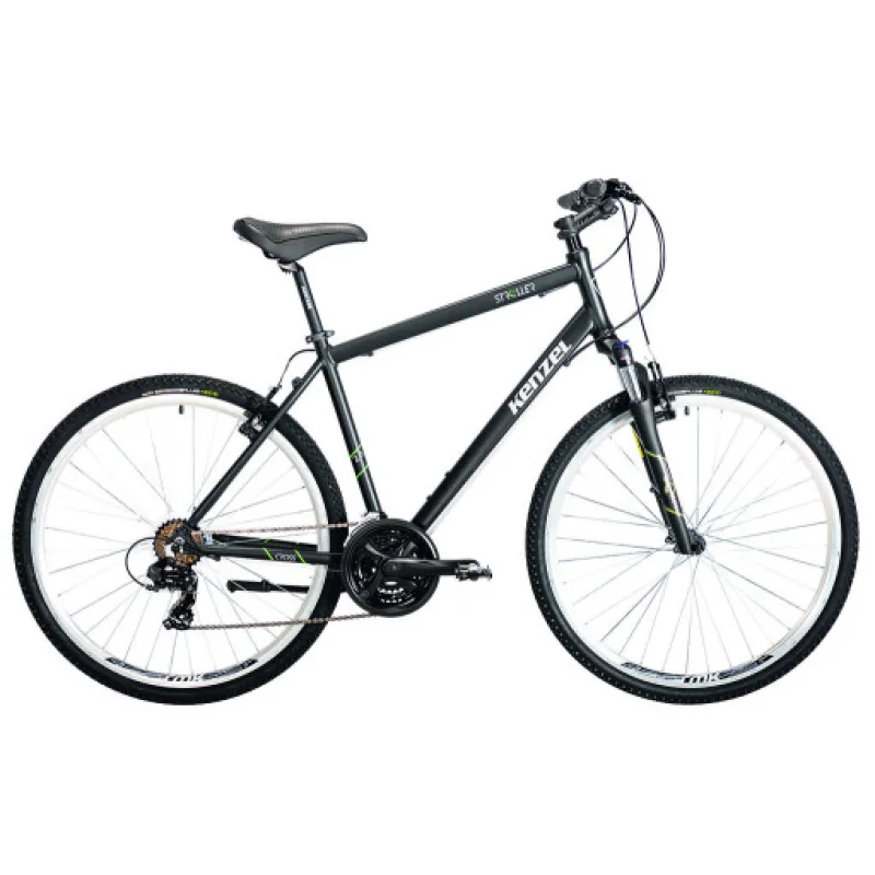 Kenzel Pánské krosové kolo Stroller Cross 2025 černé (rám. 56)