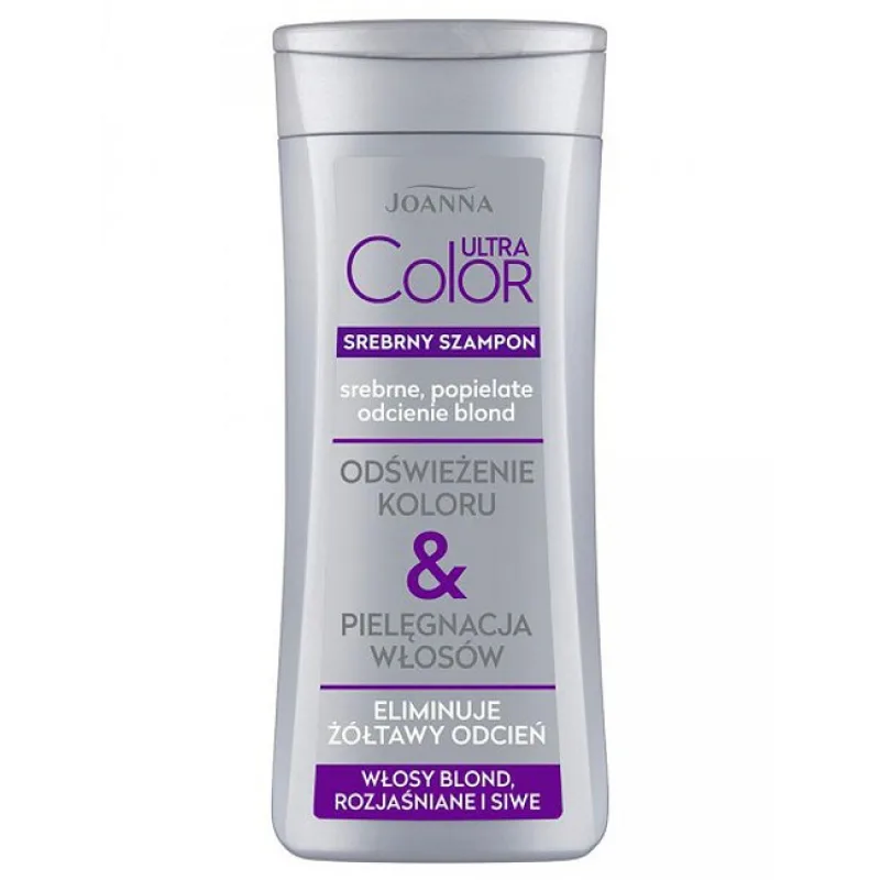 JOANNA Ultra Color Silver Shampoo 200ml - strieborný šampón pre studenú blond