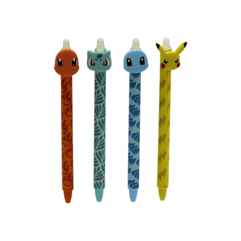Tužka/pero gumovací Pokémon 15cm plast 6 barev