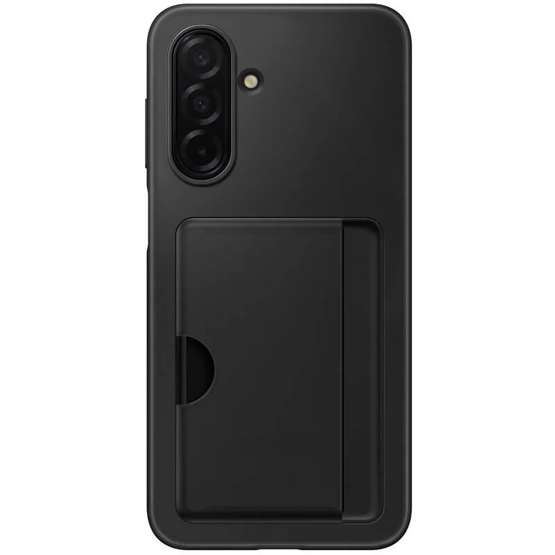 Samsung Zadní kryt s kapsou na kartu pro Galaxy A26 Black EF-OA266TBEGWW