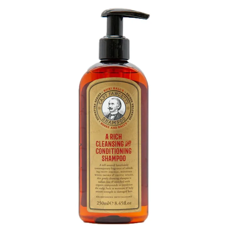 Pánsky šampón na vlasy s kondicionérom CAPTAIN FAWCETT Conditioning shampoo Ricki Hall's Booze and Baccy 250 ml