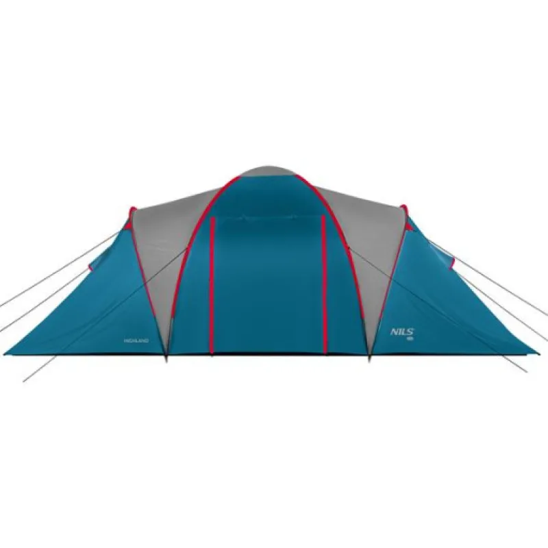 Rodinný stan NILS Camp NC6031 Highland modro-světle šedý