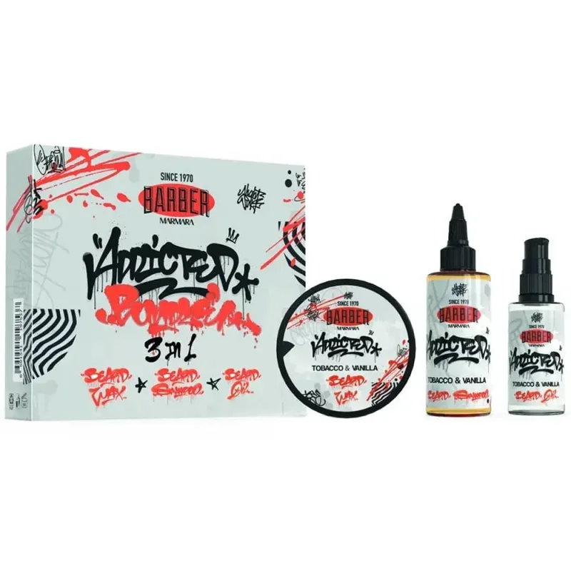 Súprava na fúzy MARMARA BARBER Beard set Tobacco & Vanilla