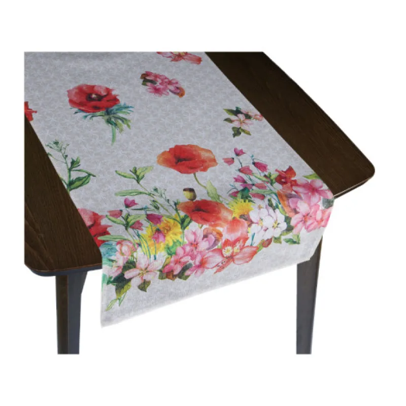 Bellatex Ubrus BĚHOUN, Květina růžová - 40x135 cm