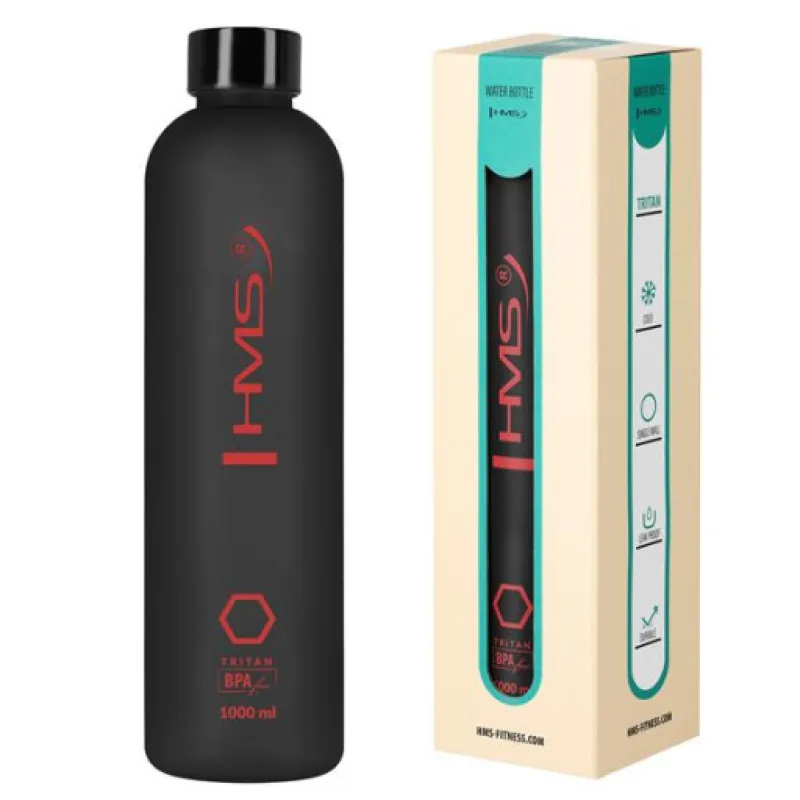 Tritanová láhev na pití NILS Camp NCD61, černá, 1000 ml.