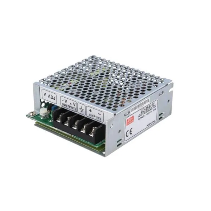 MEAN WELL MEANWELL - SD-25B-12 - DC/DC měnič napětí uzavřený z 19-36 na 12V (25W) SD-25B-12