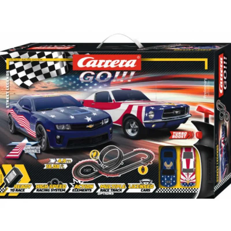 Autodráha Carrera GO 62601 Street Legends