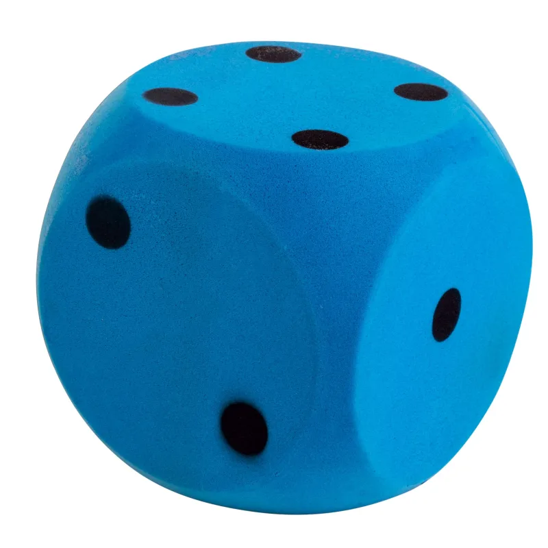 Rappa Androni Kocka mäkká - veľkosť 10 cm modrá