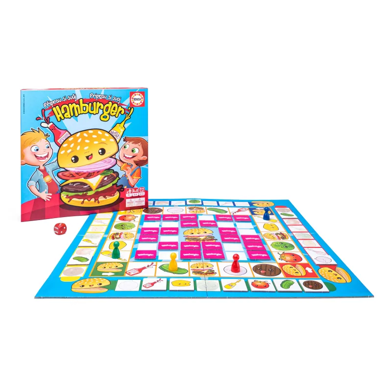 EDUCA Hra - Priprav si svoj Hamburger