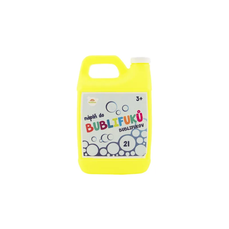 Teddies Náplň do bublifuku 2 litre 2 farby v kanistri