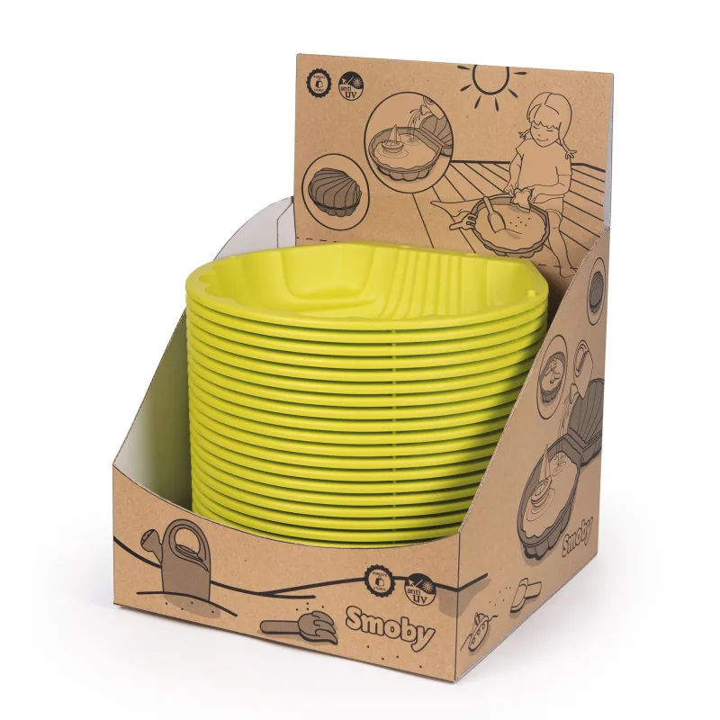 Smoby Mini pieskovisko mušle zelenej