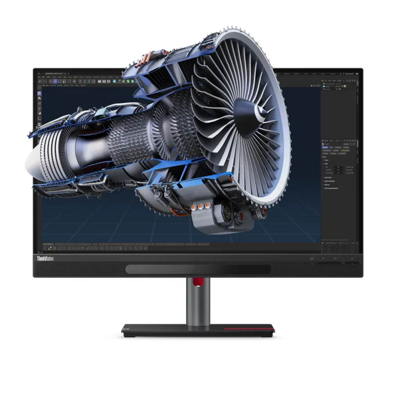 Lenovo ThinkVision/27 3D/27"/IPS/4K UHD/60Hz/4ms/Black/3RNBD 63F1UAT3EU