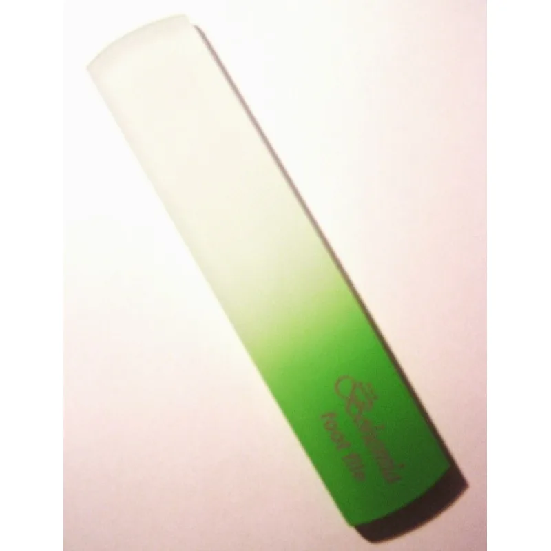 BOHEMIA CRYSTAL Škrabka na päty - dvojaká hrubosť -160mm - sv. zelená