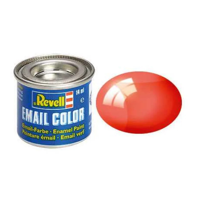 Revell Farba emailová - 32731: transparentná červená (red clear)