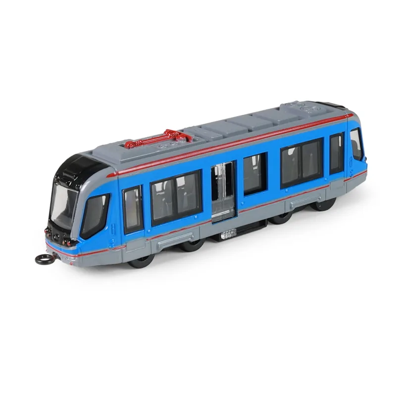 Rappa Kovová električka modrá 20 cm