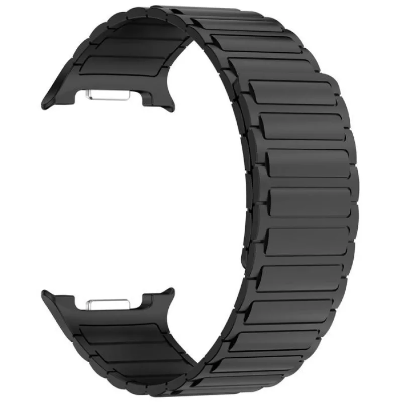 Silikonový magnetický řemínek pro Samsung Galaxy Watch 8 - Černý ESES 1530008883