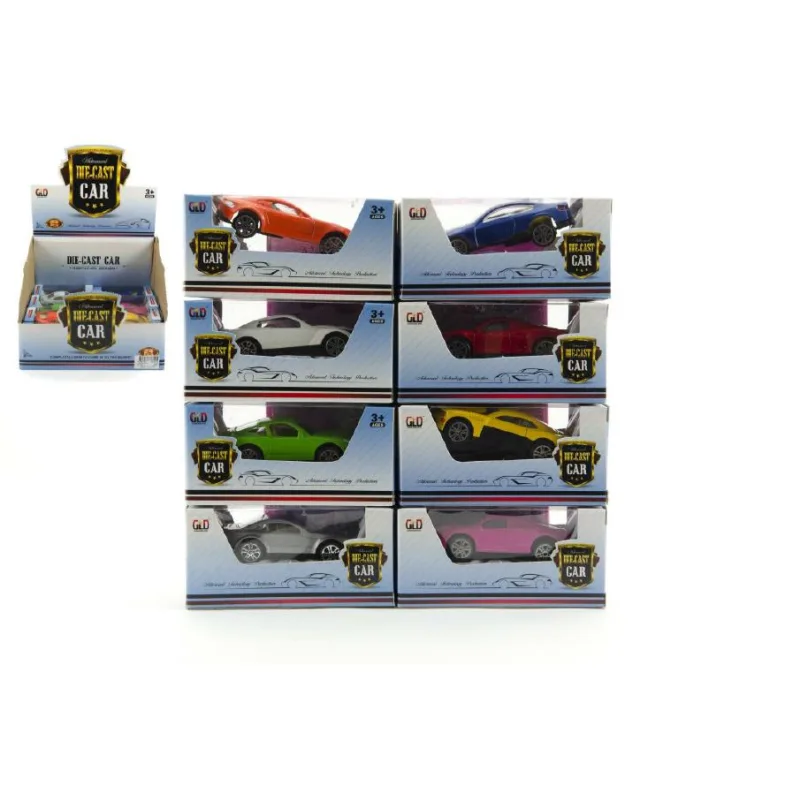 Teddies Auto kov 8cm asst v krabičke