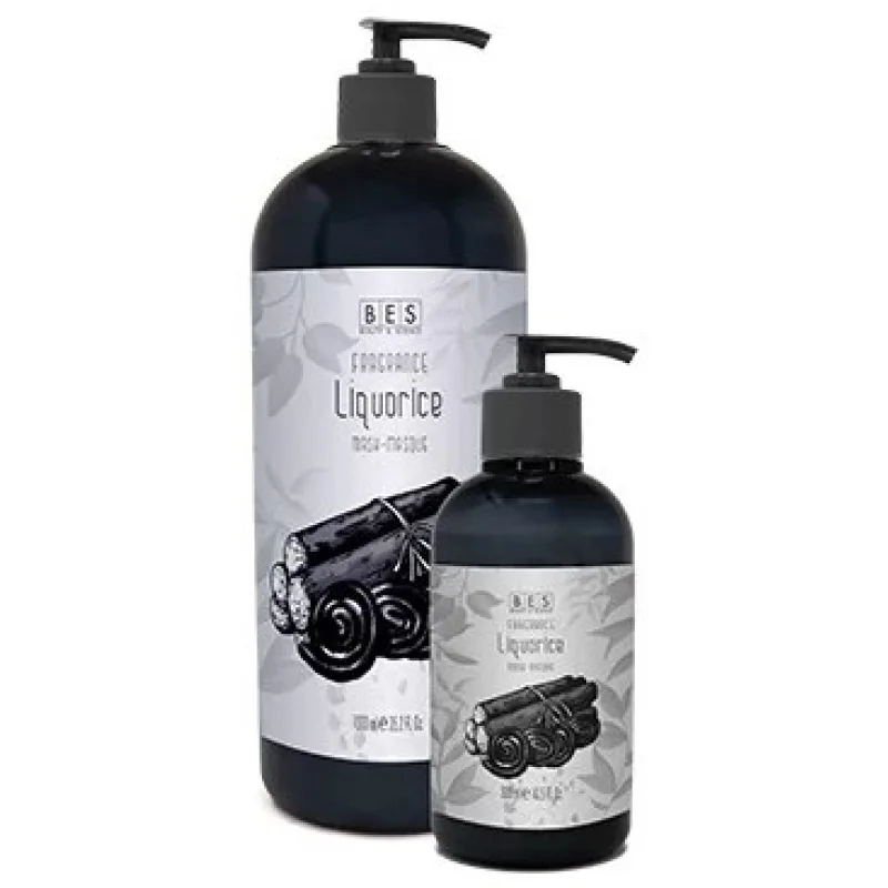 BES Fragrance Liquorice Mask 1000ml - vlasová maska s vôňou sladkého drievka