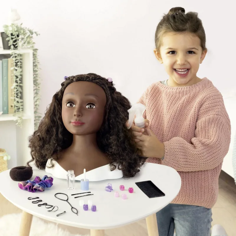 Smoby My Beauty Česací hlava Afro