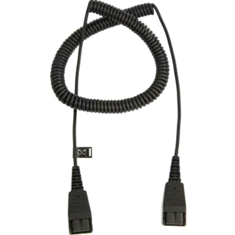 Jabra Extension cord, QD-QD, 0,5-2m, coiled 8730-009