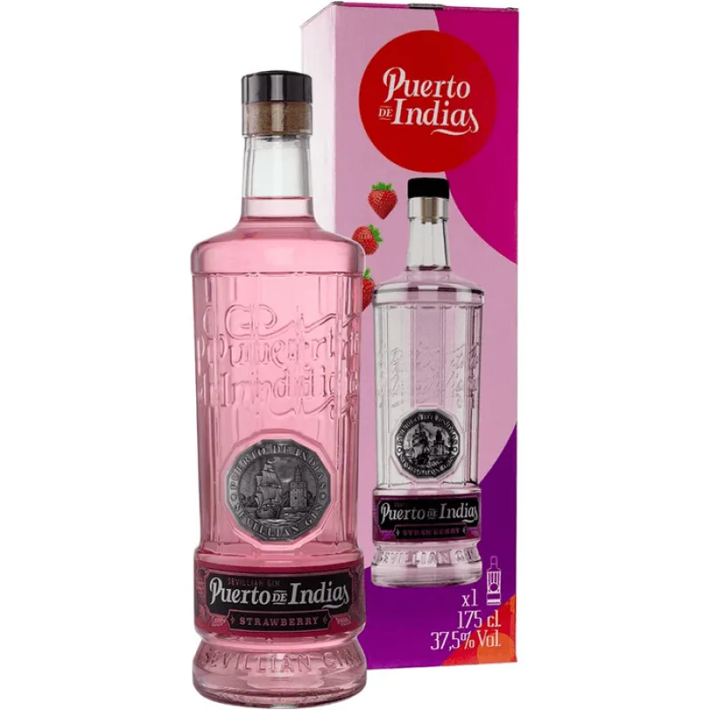 Puerto de Indias Strawberry 37,5% 1,75 l (kartón)
