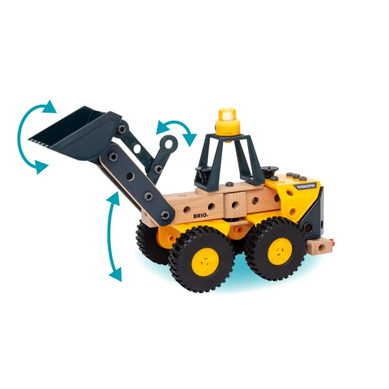 Brio 34598 Builder - Kolesový nakladač Volvo, limitovaná edícia