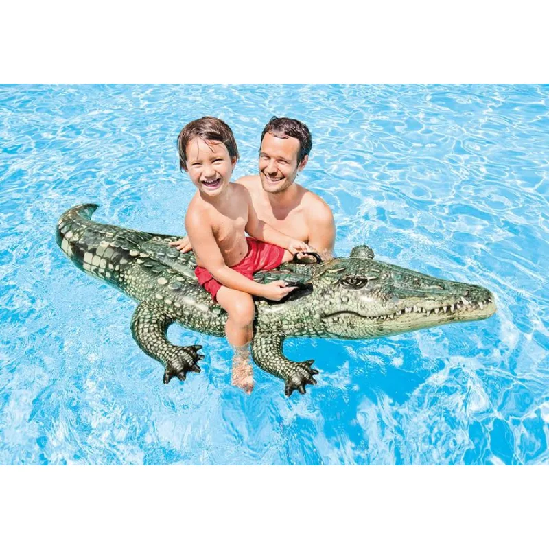 Intex Krokodíl plávací nafukovací 170x86cm od 3 rokov