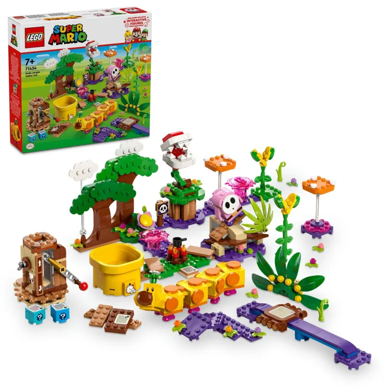 LEGO Super Mario™ 71434 Tvorivá sada Soda Jungle