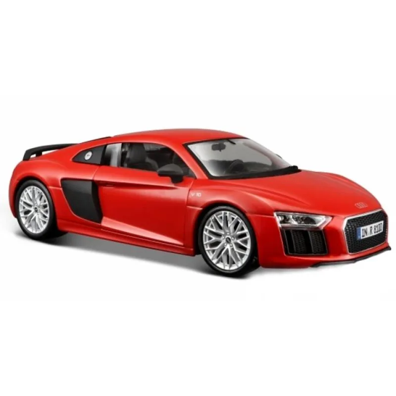 Maisto Audi R8 V10 plus, červená 1:24