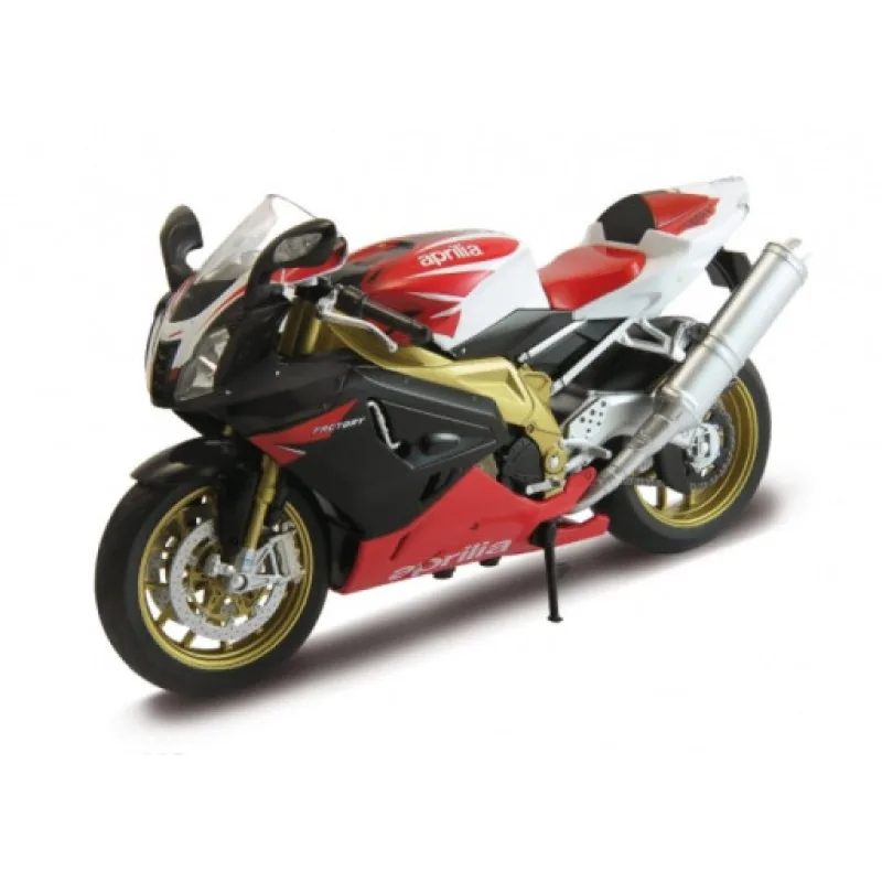 Welly Aprilia RSV 1000R Factory, červená 1:10