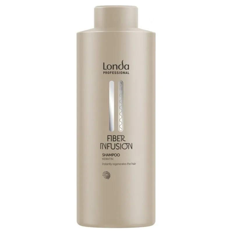 LONDA Fiber Infusion Keratín Shampoo 1000ml - obnovujúci šampón s keratínom