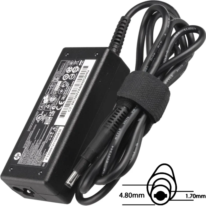 SIL Napájecí adaptér 65W,19,5V 4.8x1.7 long, originál HP 77011105