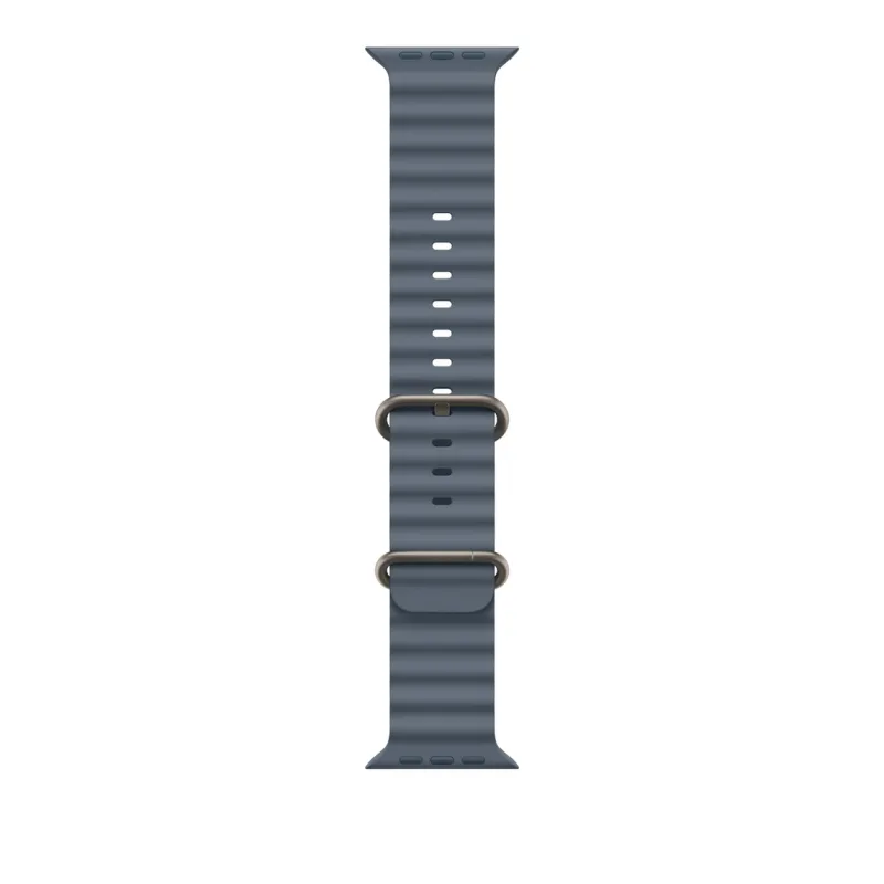 APPLE Watch Acc/49/Anchor Blue Ocean Band - Nat.Titan MGCC4ZM/A
