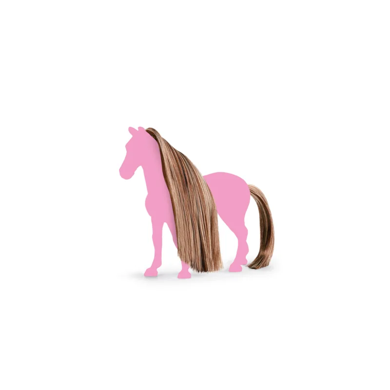 Schleich 42653 Hnedozlaté doplnky na chvost a hrivu