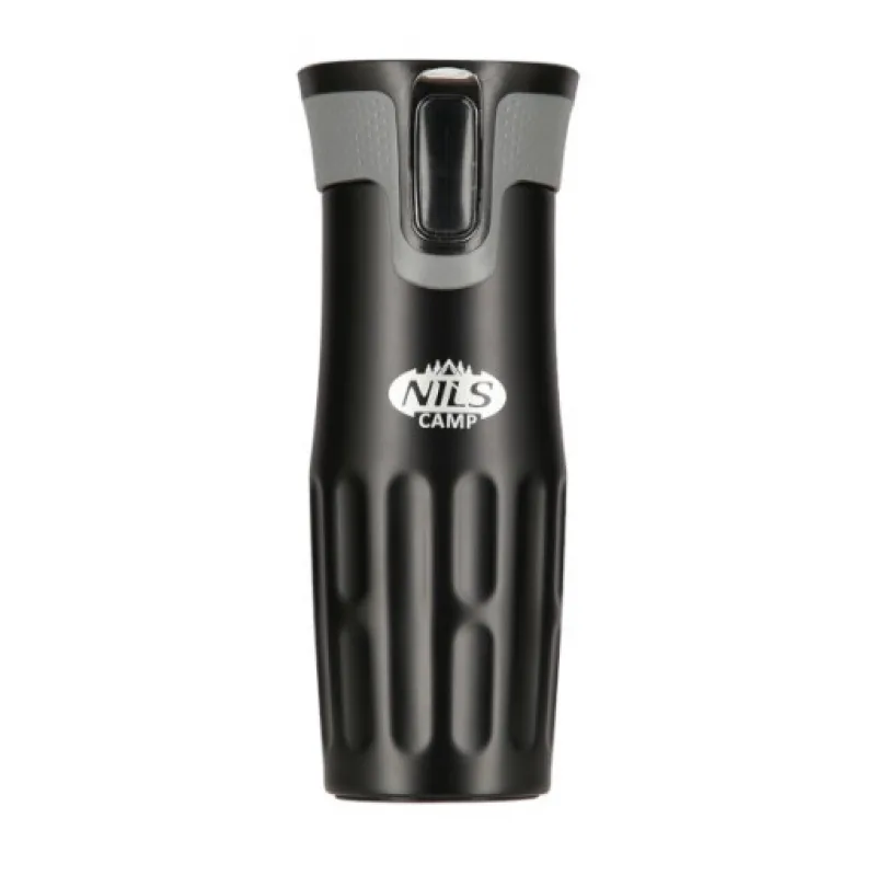 Termohrnek NILS Camp NCC06 černý, 420 ml.