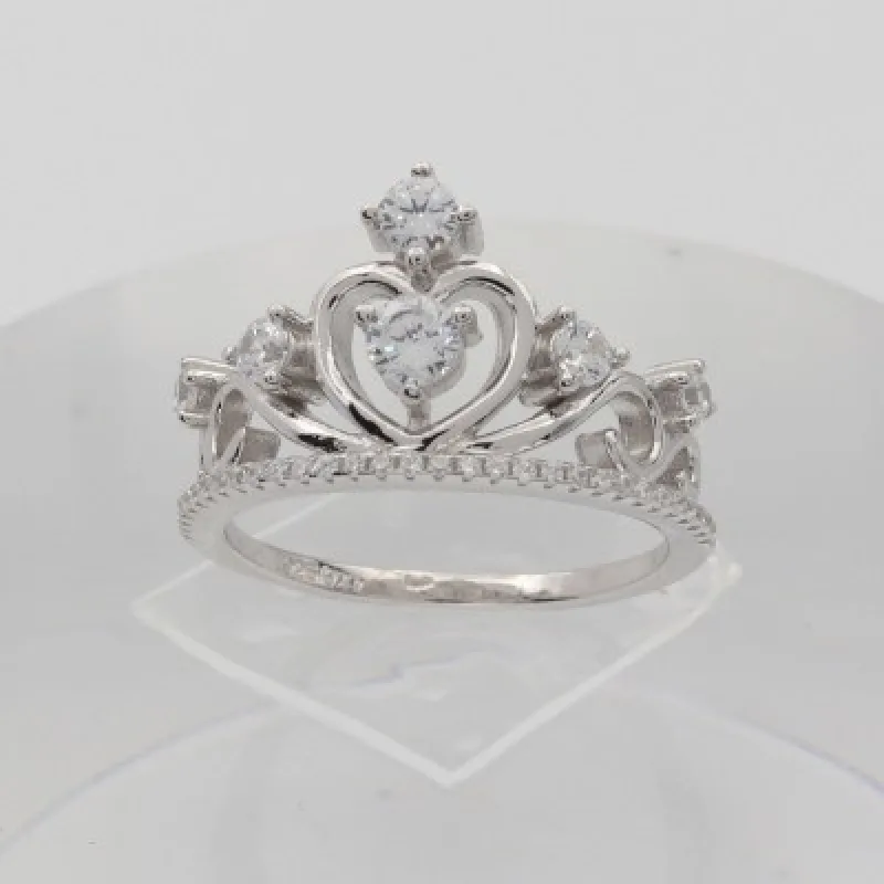 Strieborný prsteň s kameňom KA R2598, 55