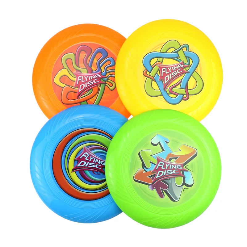 Plastica Vonkajšie hry - Lietajúci tanier frisbee, assort