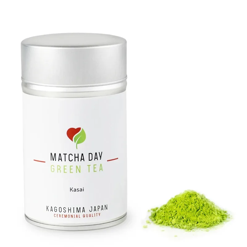 Matcha Čaj - BIO Matcha Day Kasai 50g plechovka - prémiová kvalita