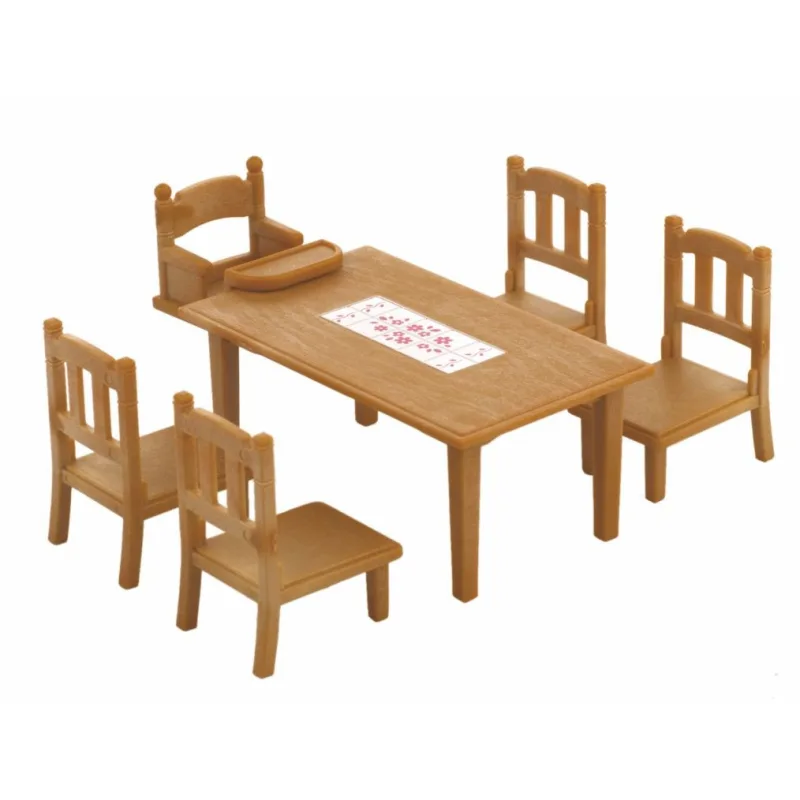Sylvanian Families 4506 Nábytok - jedálenský stôl so stoličkami