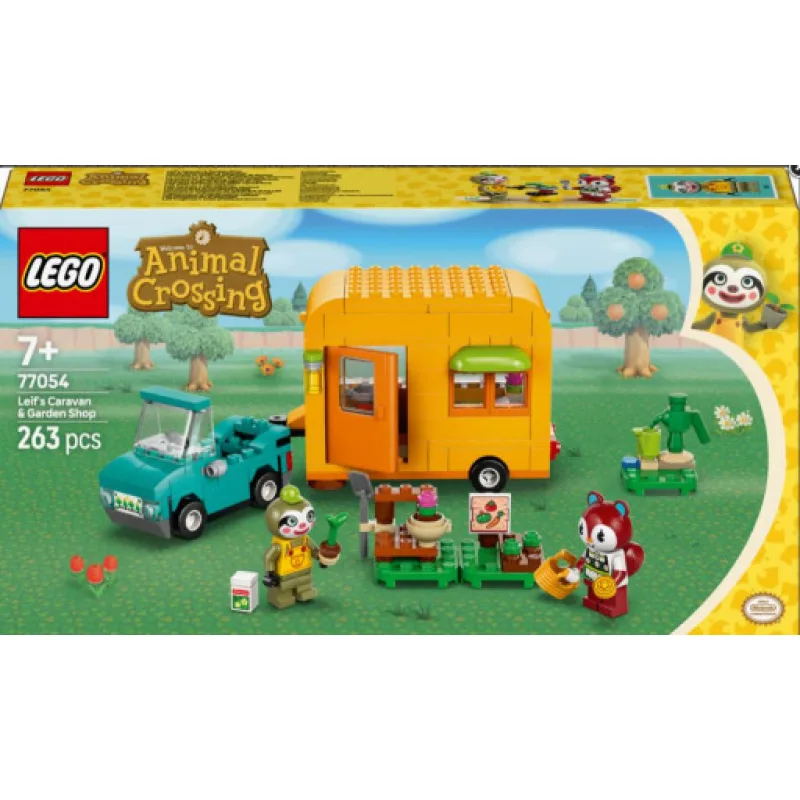 LEGO Animal Crossing 77054 Leif, karavan a zahradnictví