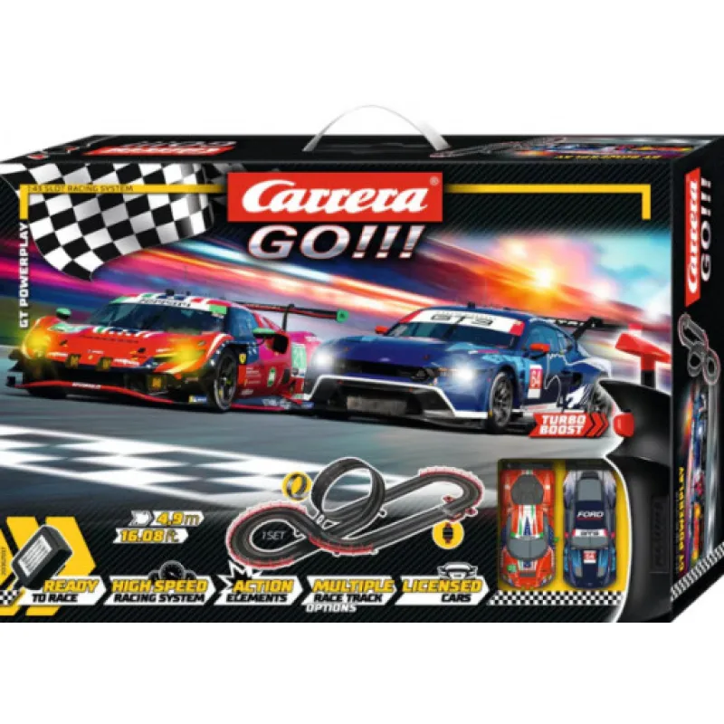 Autodráha Carrera GO 62597 GT Powerplay